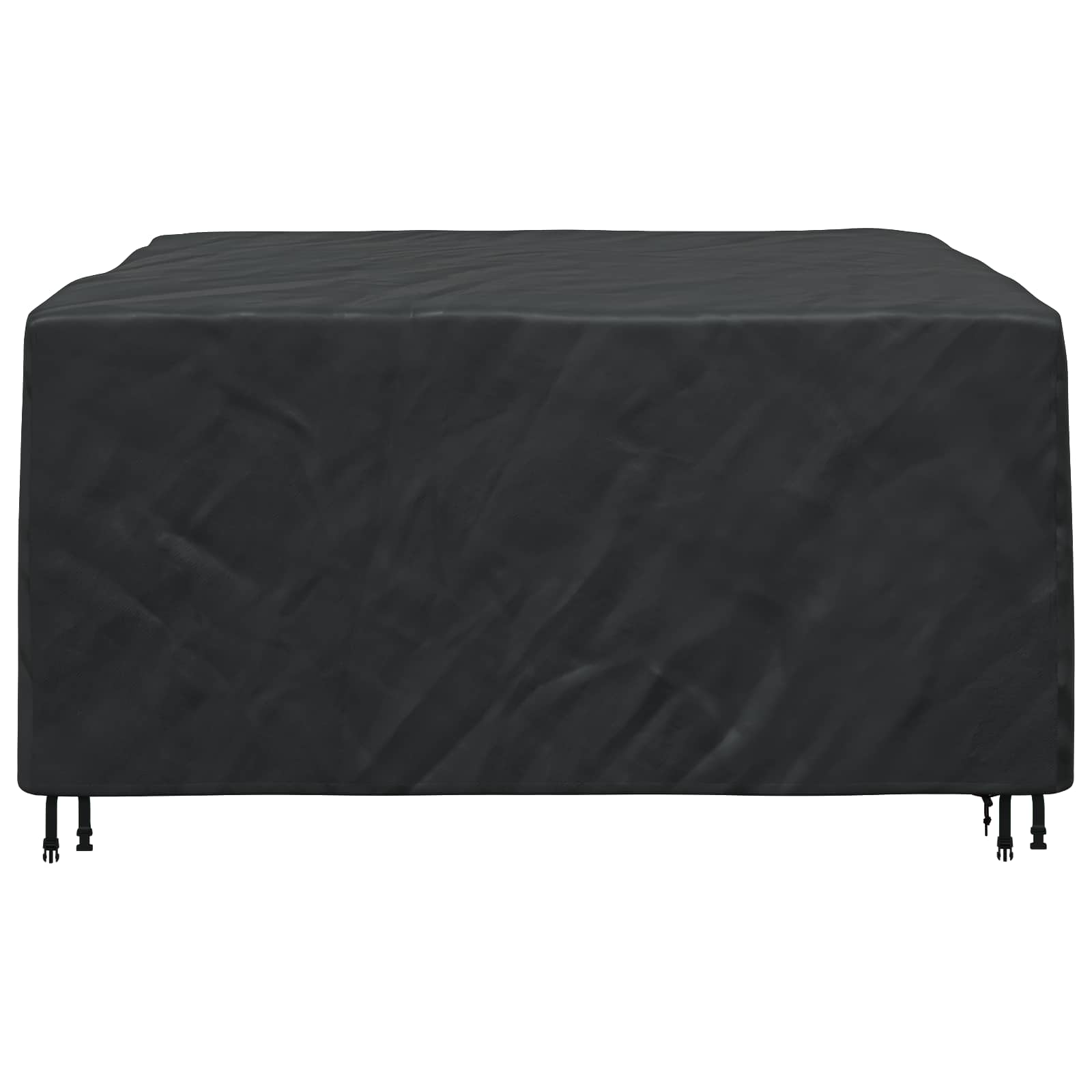 Möbelbezug Uni Schwarz 180 x 190 x 85 cm 600D