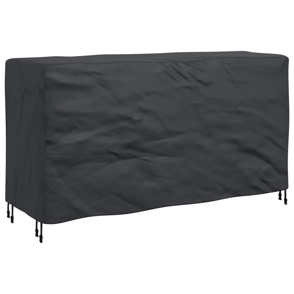 Möbelbezug Uni Schwarz 180 x 70 x 90 cm 600D