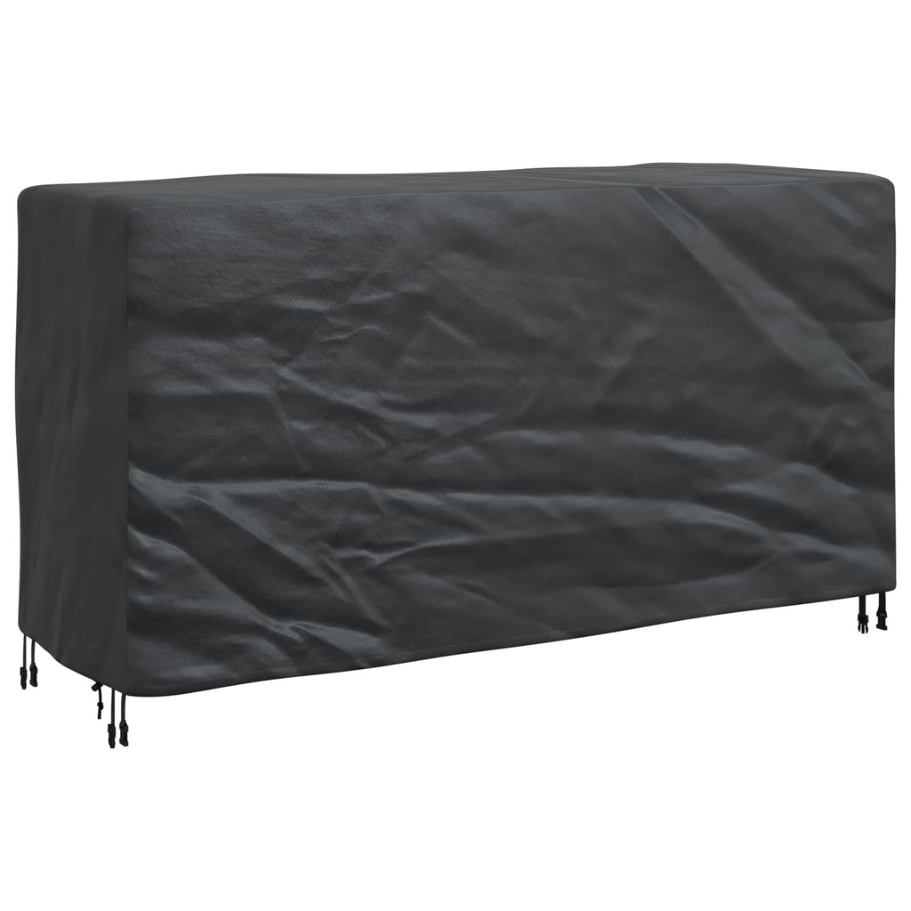 Möbelbezug Uni Schwarz 180 x 70 x 90 cm 600D