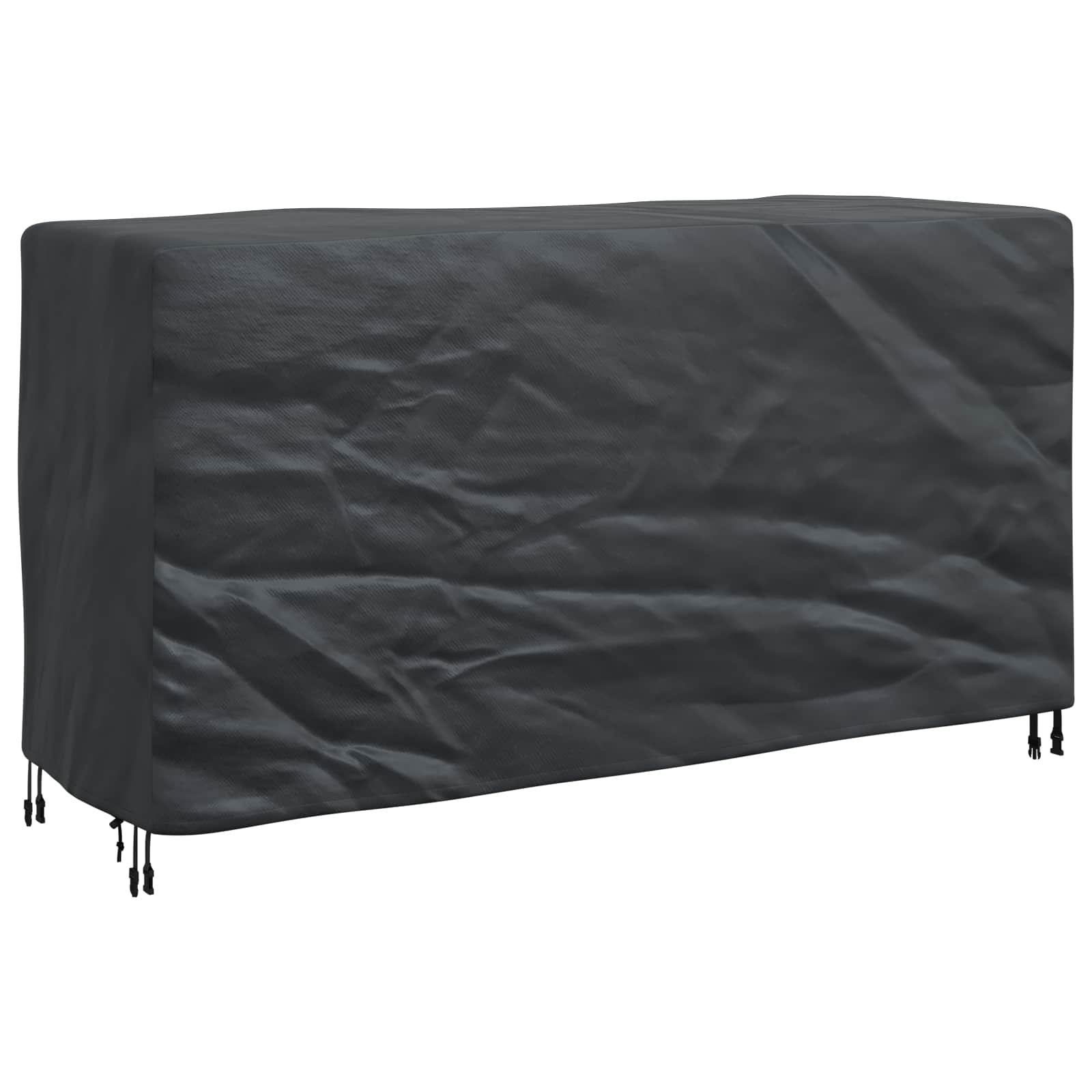Möbelbezug Uni Schwarz 180 x 70 x 90 cm 600D