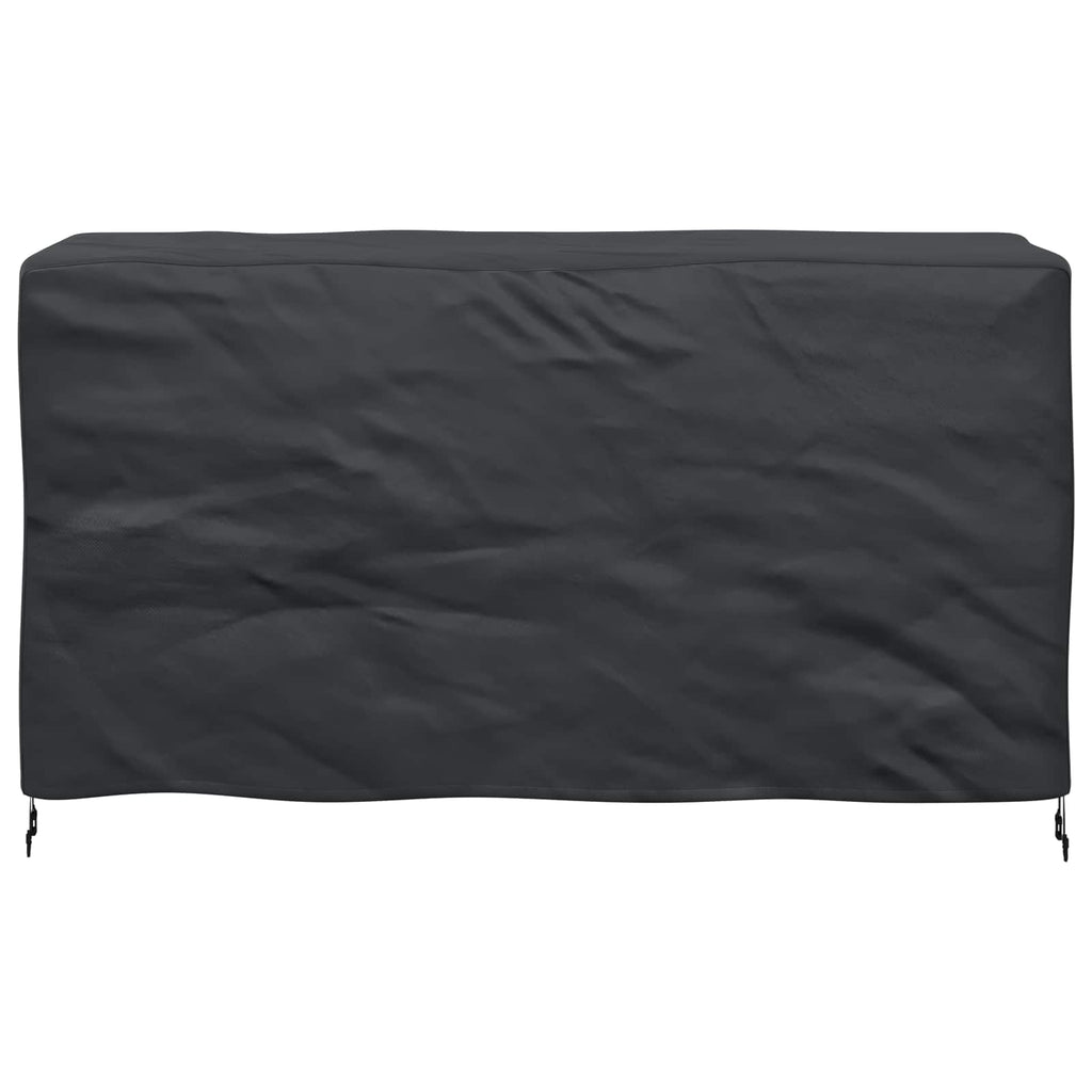 Möbelbezug Uni Schwarz 180 x 70 x 90 cm 600D