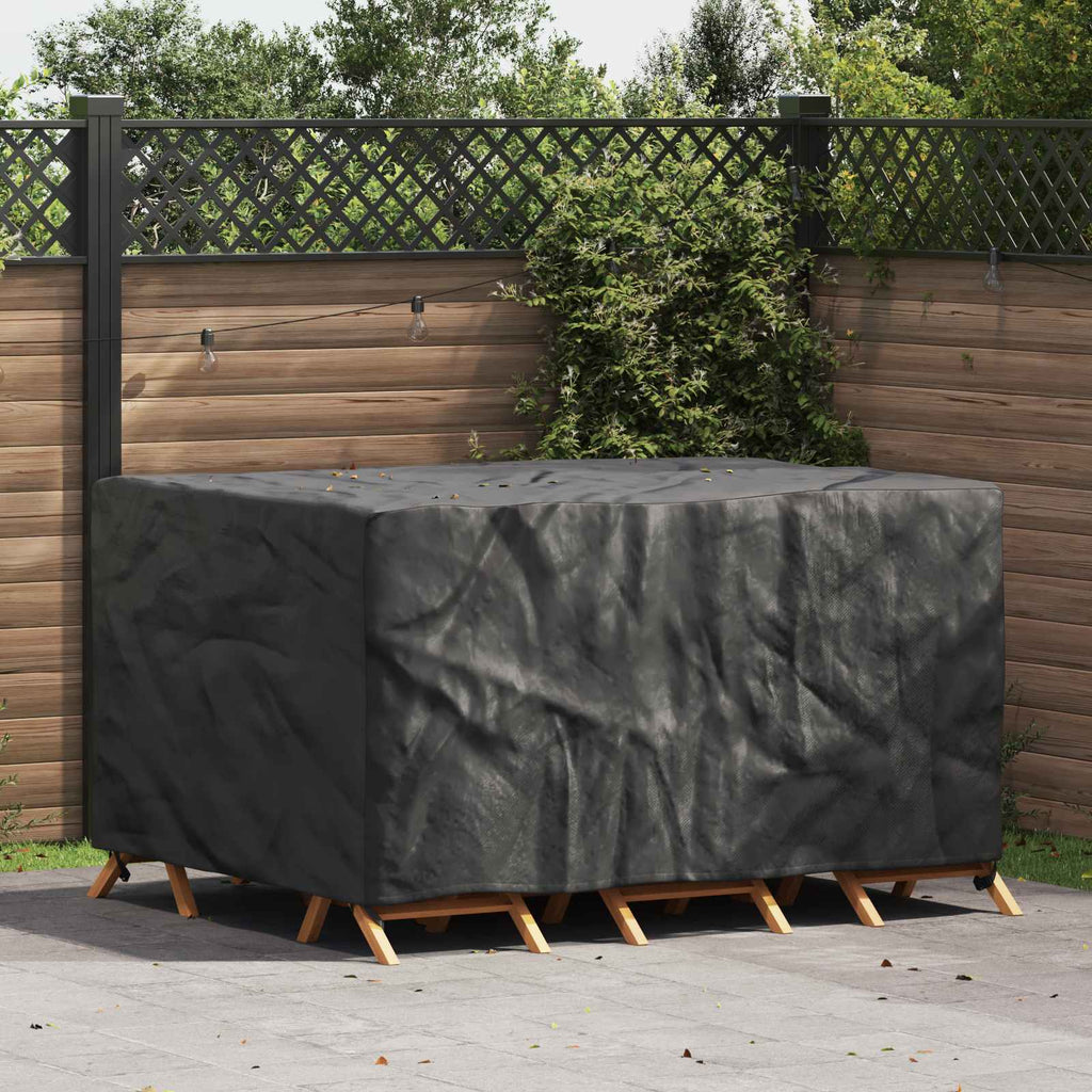 Möbelbezug Uni Schwarz 180 x 150 x 85 cm 420D