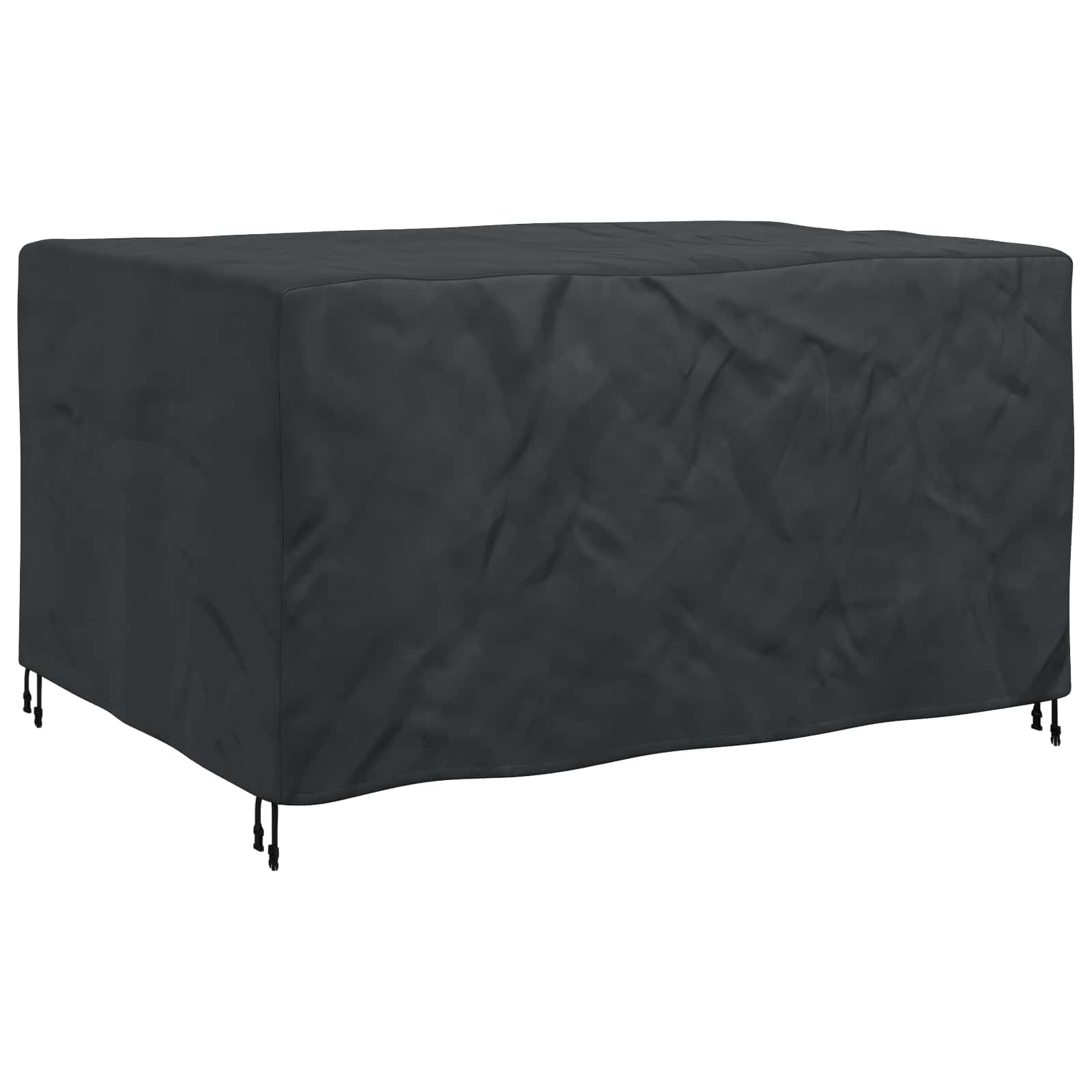 Möbelbezug Uni Schwarz 180 x 150 x 85 cm 600D