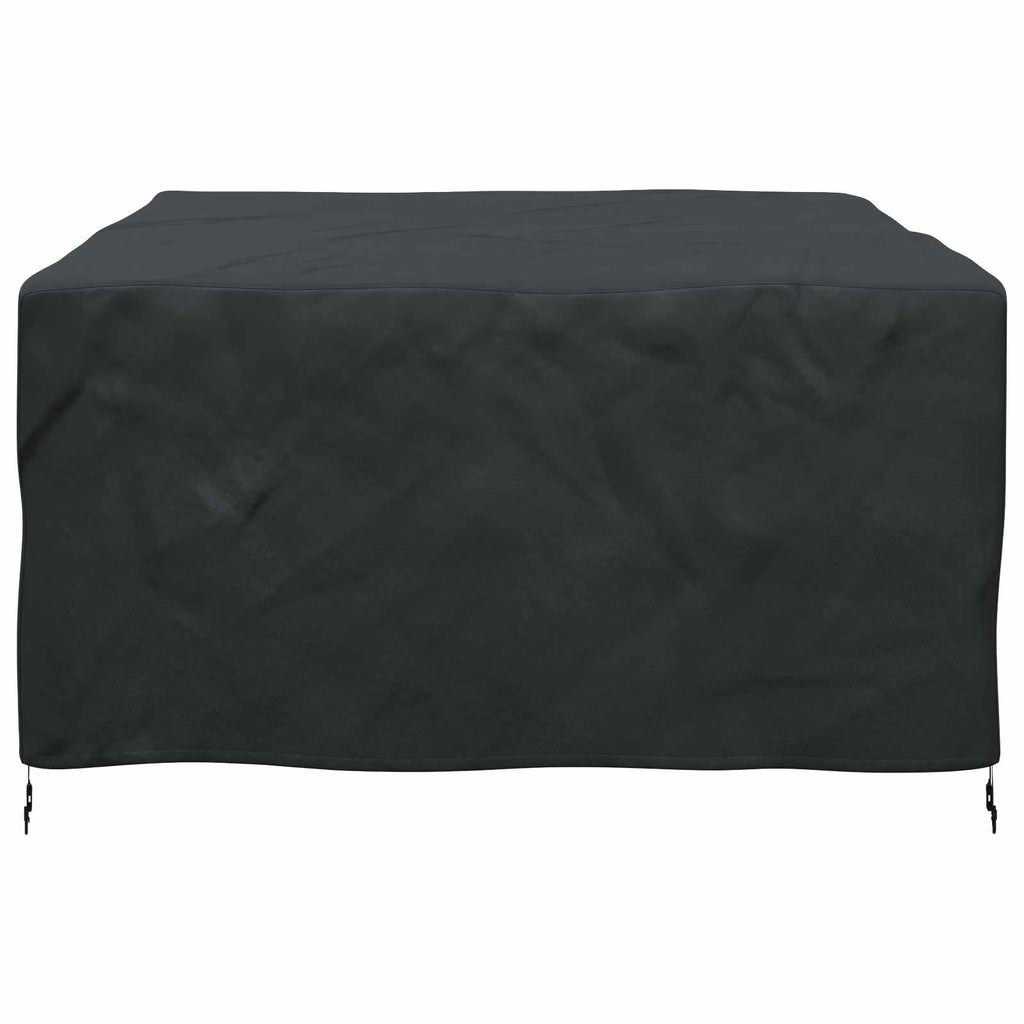 Möbelbezug Uni Schwarz 200 x 160 x 70 cm 600D