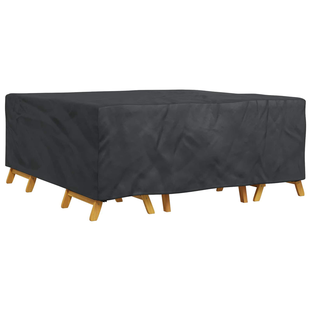 Möbelbezug Uni Schwarz 200 x 200 x 90 cm 210D