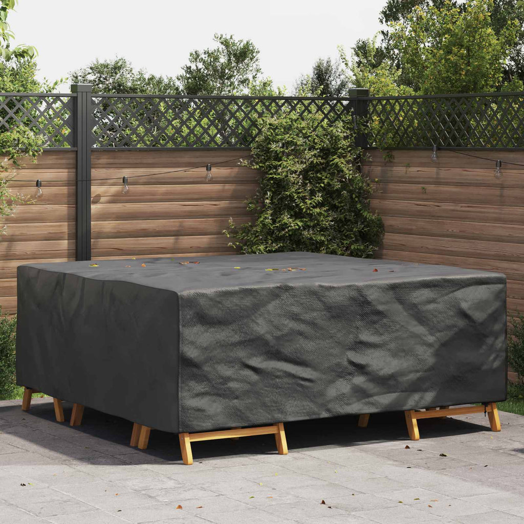 Möbelbezug Uni Schwarz 200 x 200 x 90 cm 600D
