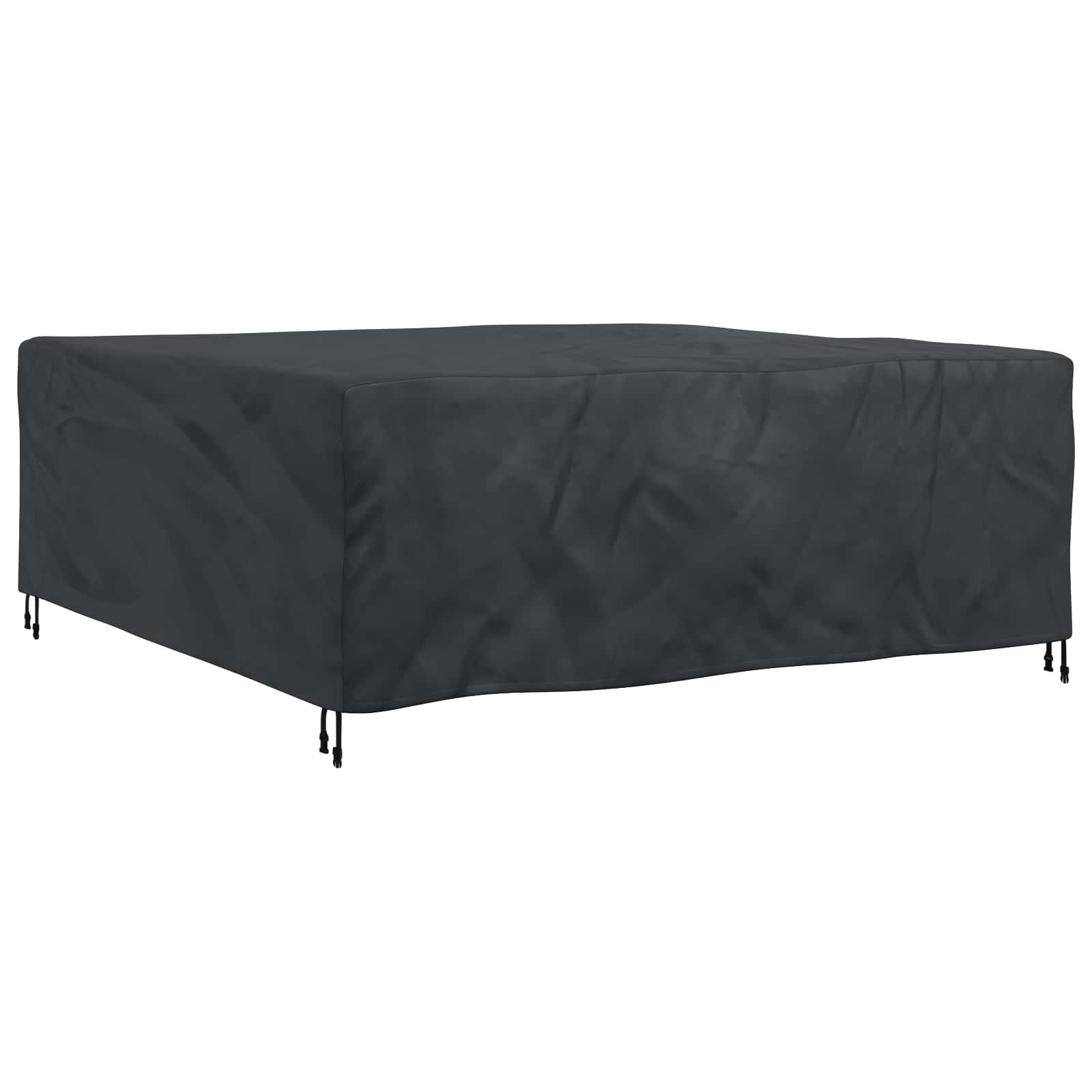 Möbelbezug Uni Schwarz 200 x 200 x 90 cm 600D