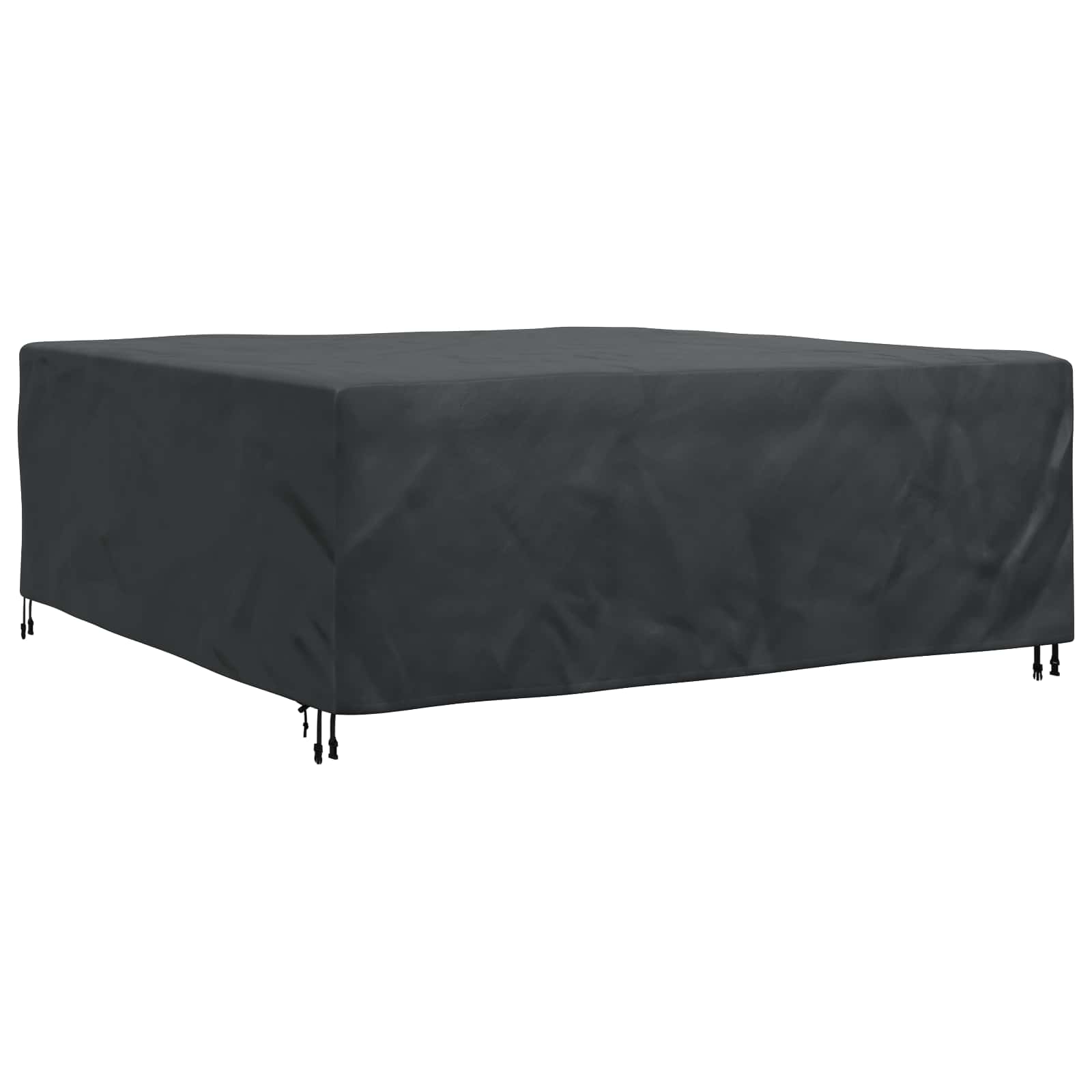 Möbelbezug Uni Schwarz 200 x 200 x 90 cm 600D