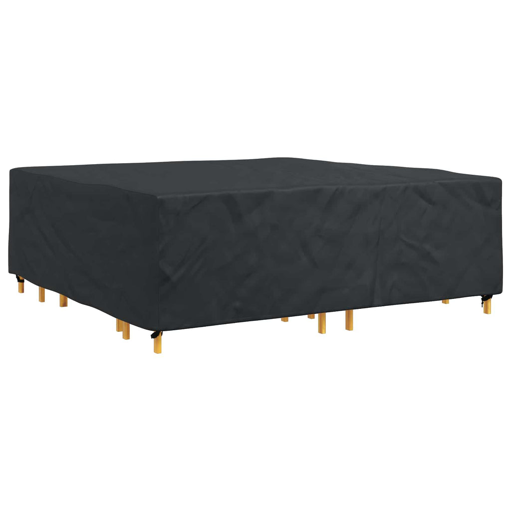 Möbelbezug Uni Schwarz 220 x 220 x 70 cm 600D
