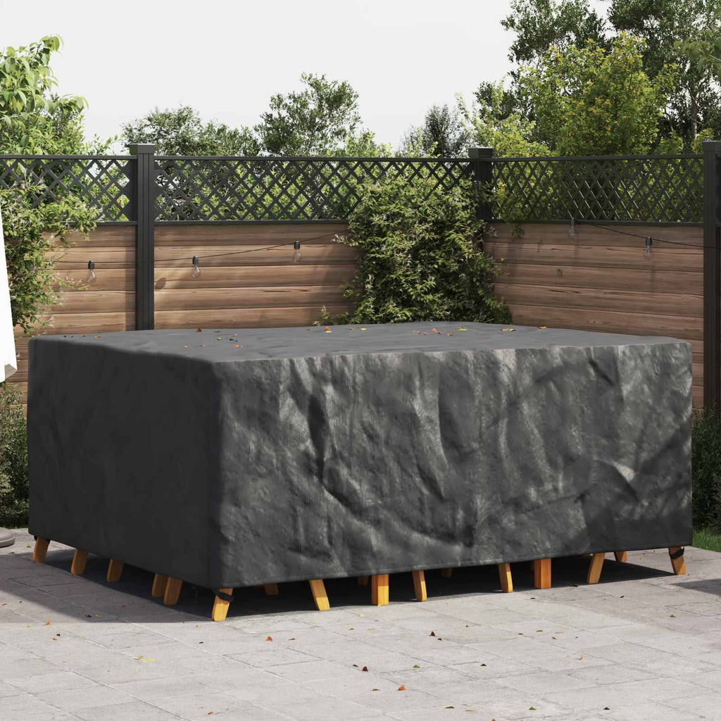 Möbelbezug Uni Schwarz 220 x 190 x 85 cm 420D