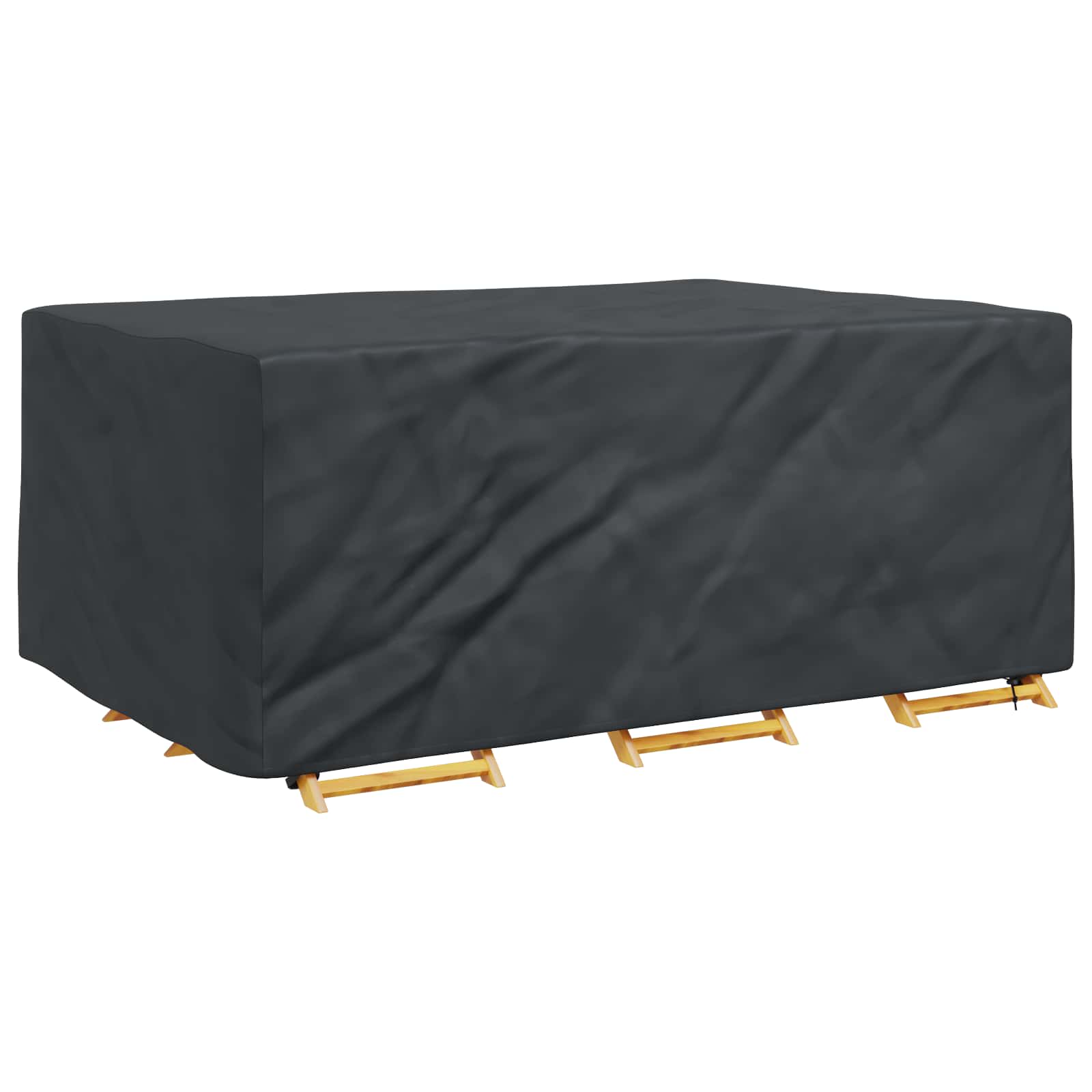 Möbelbezug Uni Schwarz 220 x 150 x 85 cm 210D