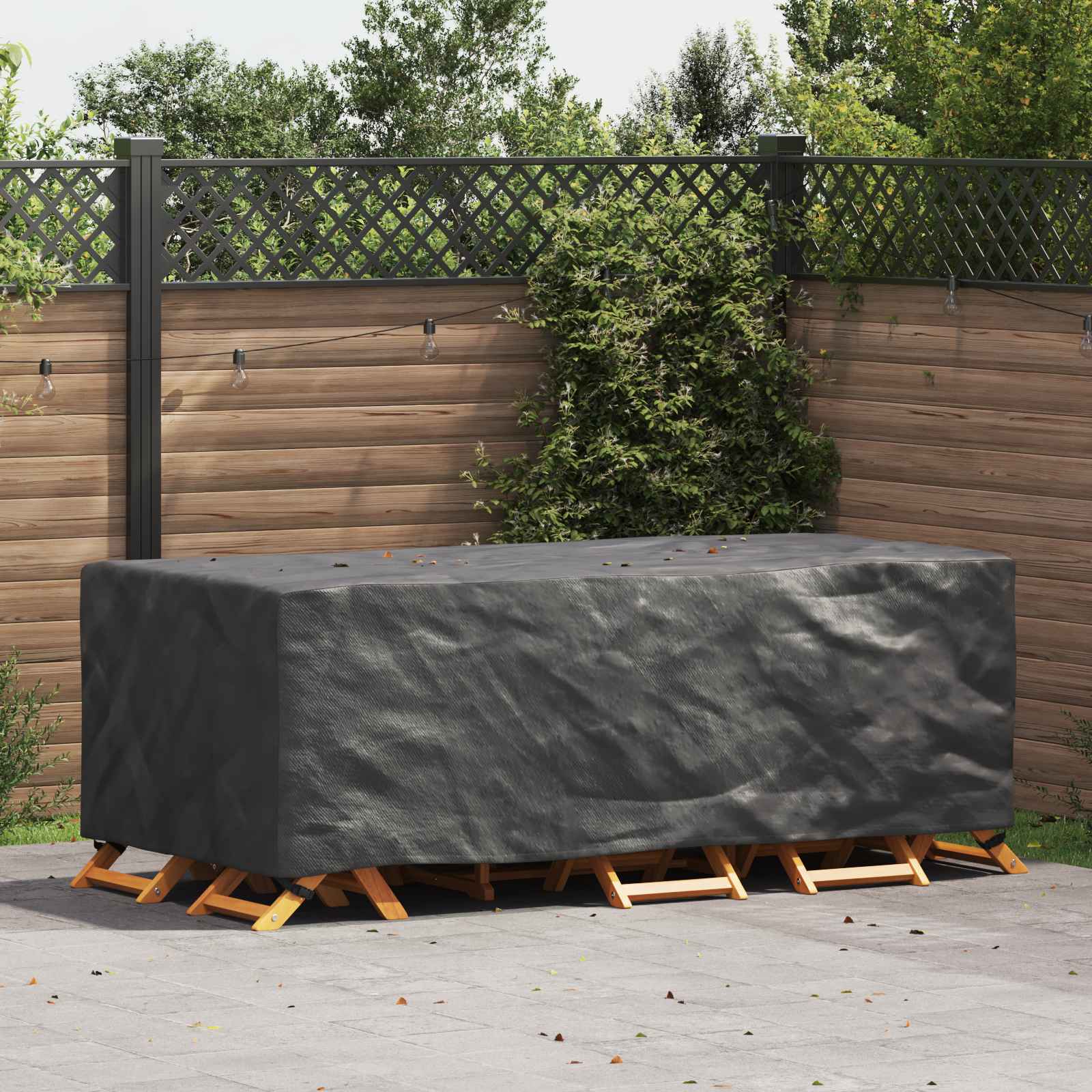Möbelbezug Uni Schwarz 229 x 113 x 73 cm 420D