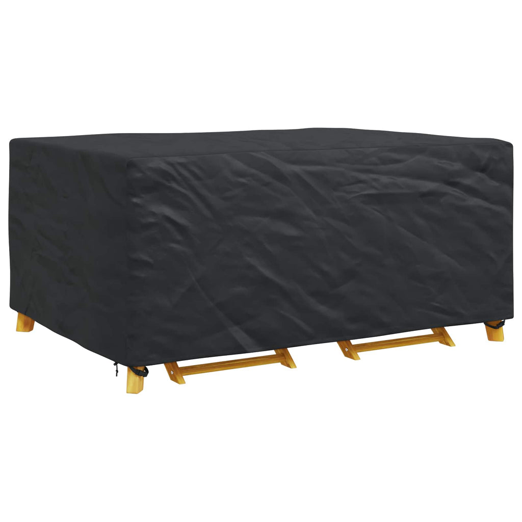 Möbelbezug Uni Schwarz 240 x 180 x 100 cm 210D
