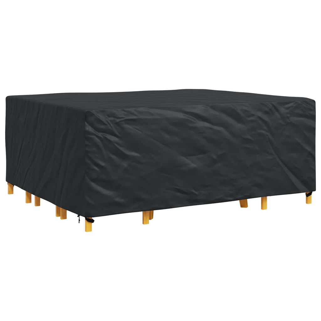 Möbelbezug Uni Schwarz 250 x 210 x 70 cm 600D