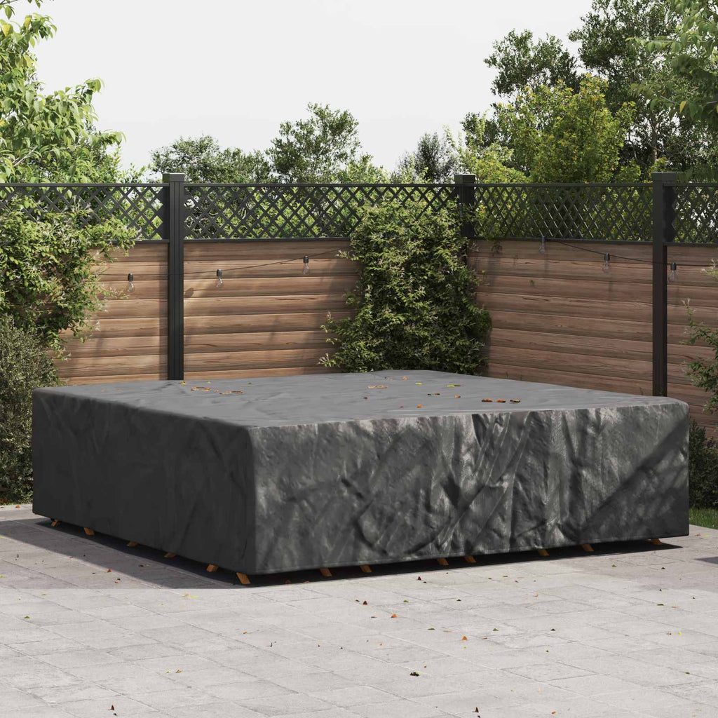 Möbelbezug Uni Schwarz 260 x 260 x 90 cm 600D