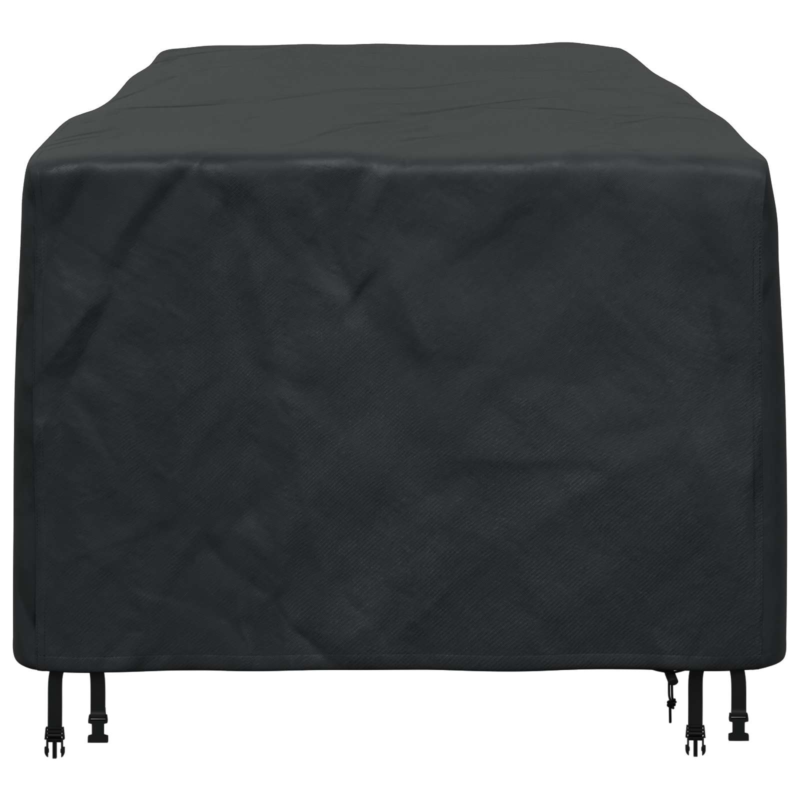 Möbelbezug Uni Schwarz 270 x 110 x 70 cm 210D