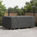 Möbelbezug Uni Schwarz 270 x 180 x 90 cm 600D