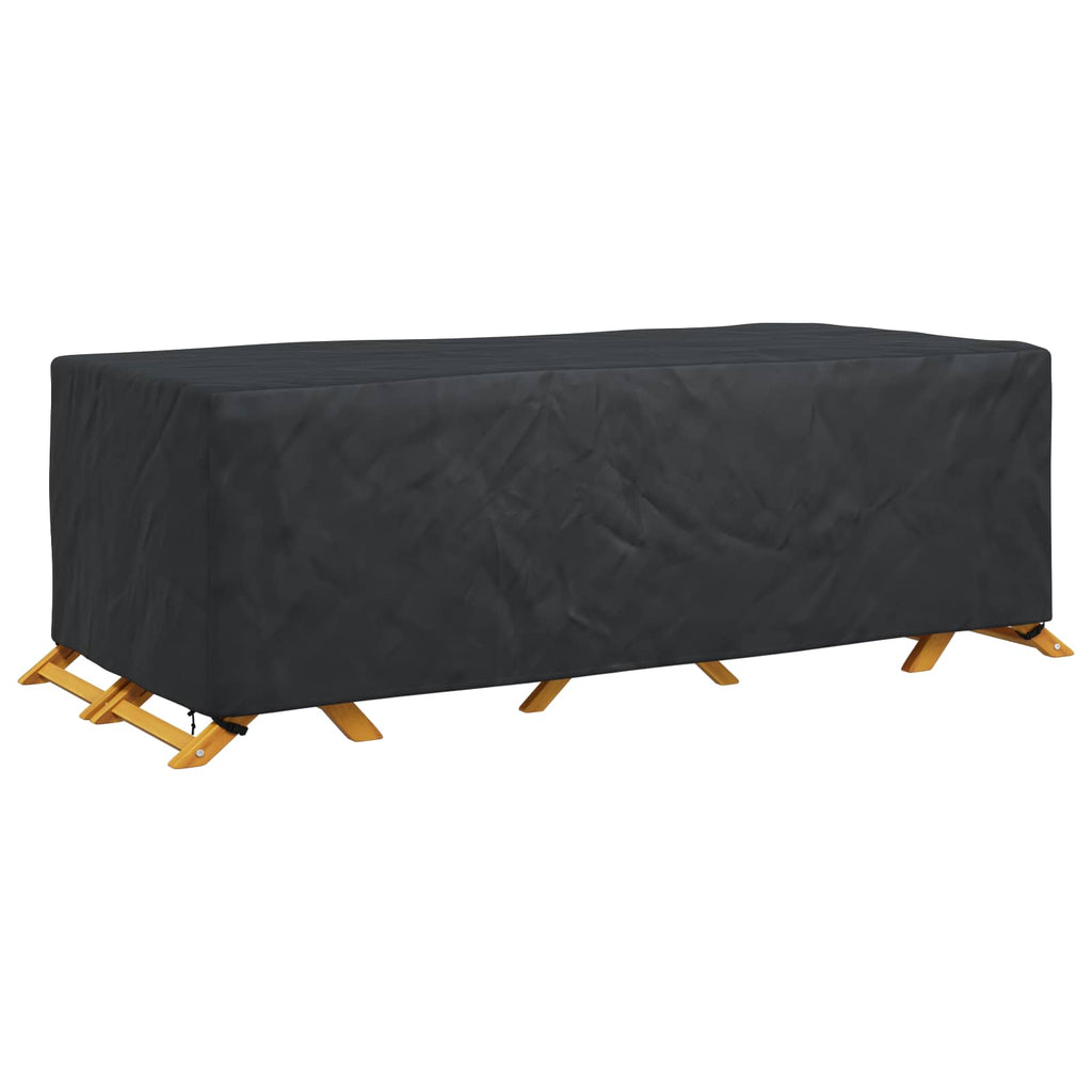 Möbelbezug Uni Schwarz 300 x 140 x 90 cm 210D