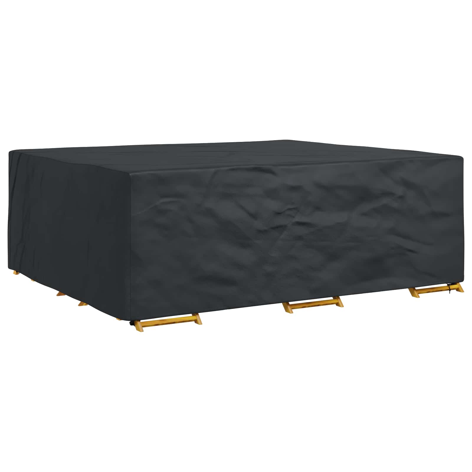 Möbelbezug Uni Schwarz 300 x 250 x 70 cm 420D