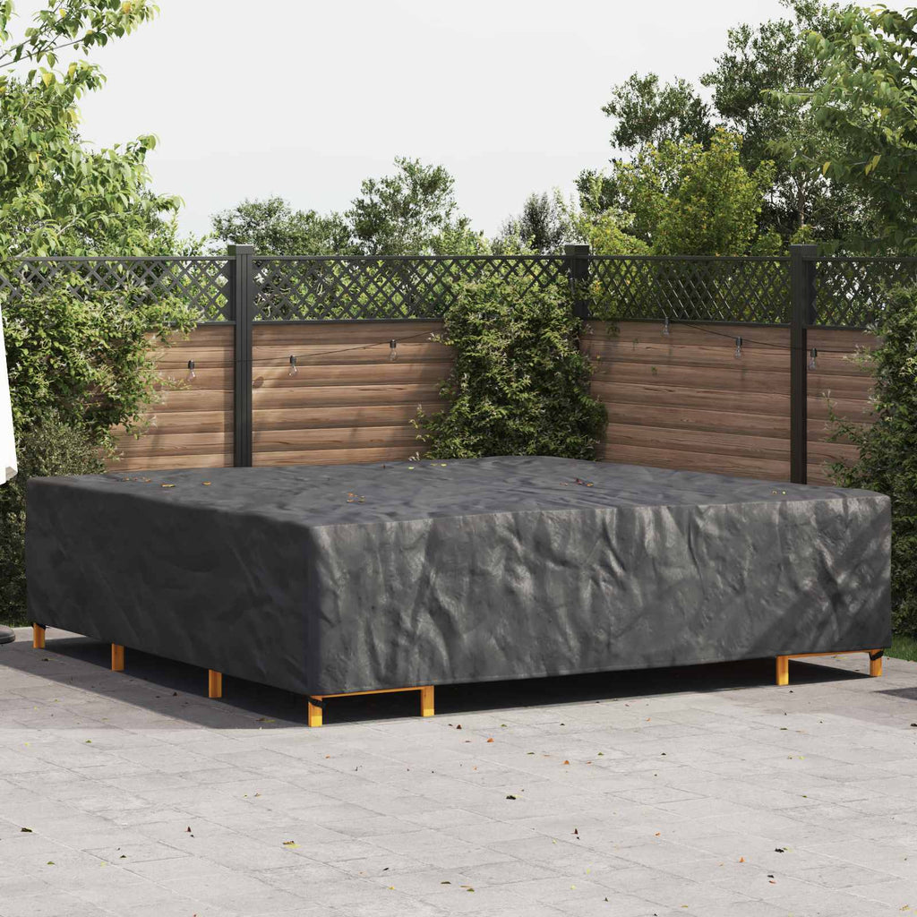 Möbelbezug Uni Schwarz 300 x 300 x 70 cm 210D