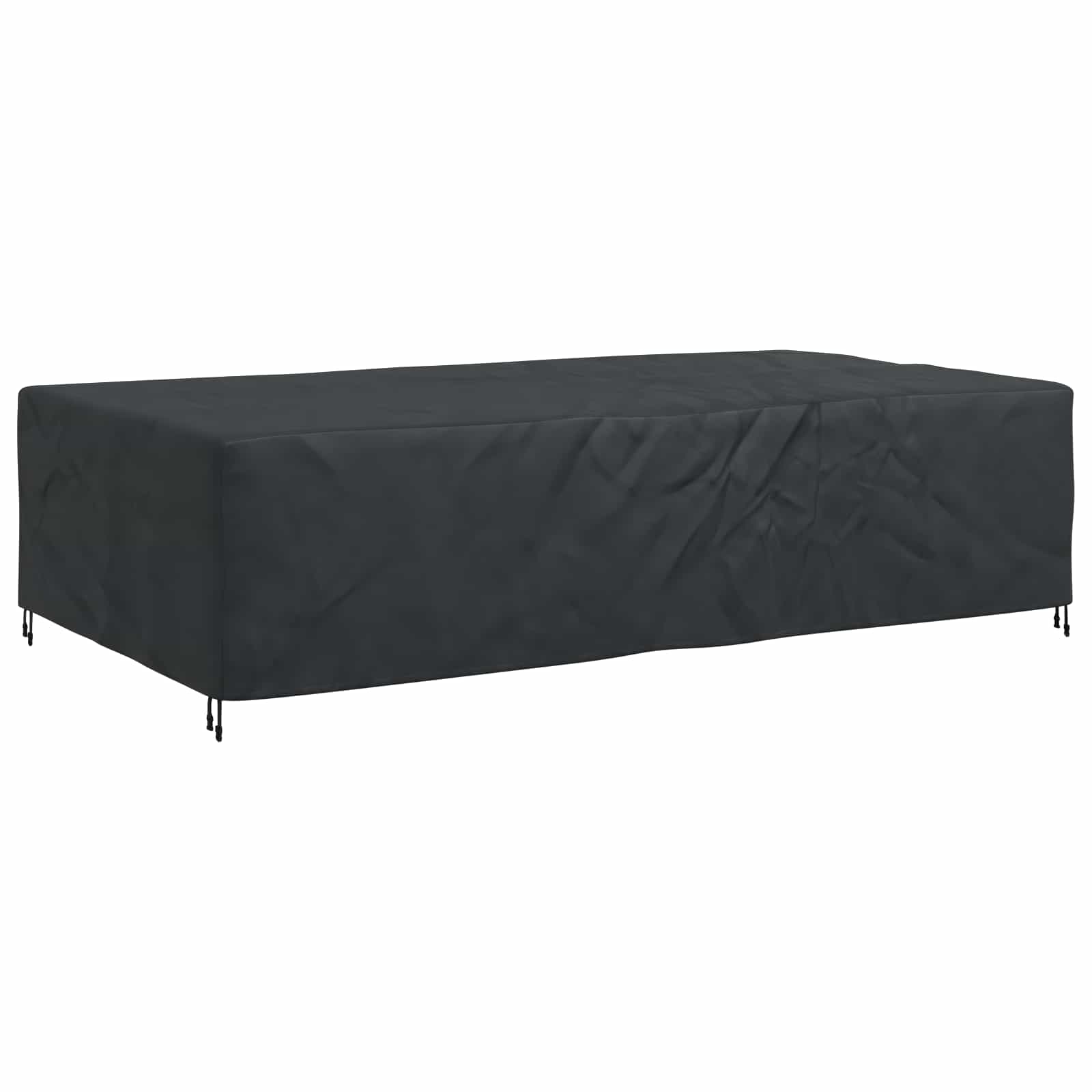 Möbelbezug Uni Schwarz 315 x 180 x 74 cm 600D