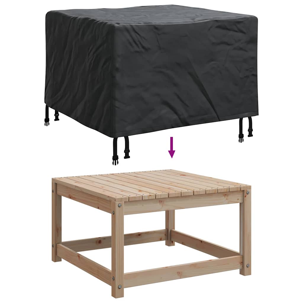 Möbelbezug Schwarz 60 x 60 x 45 cm 420D Oxford Stoff
