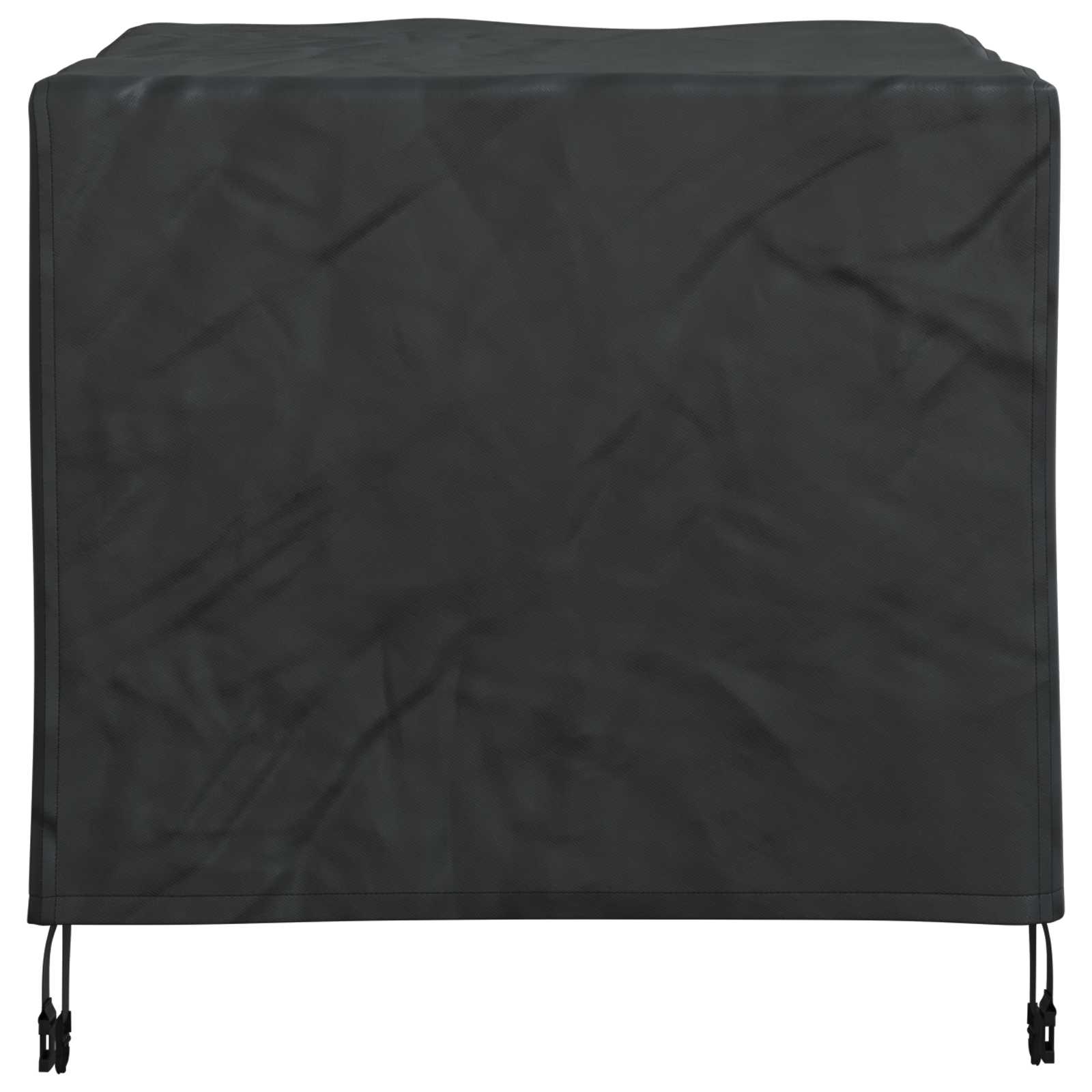 Möbelbezug Schwarz 64 x 64 x 65 cm 420D Oxford Stoff