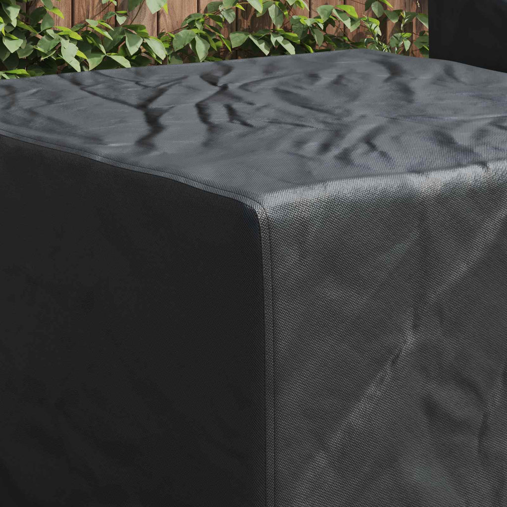 Möbelbezug Schwarz 99 x 99 x 60 cm 210D Oxford Stoff