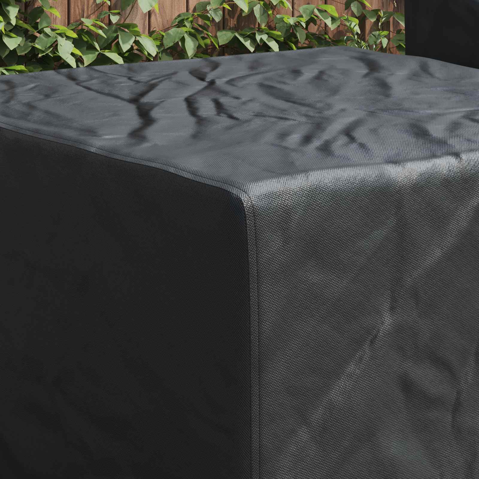 Möbelbezug Schwarz 99 x 99 x 60 cm 210D Oxford Stoff