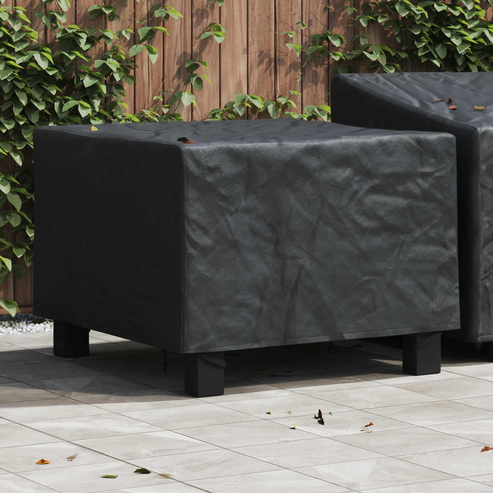 Möbelbezug Schwarz 99 x 99 x 60 cm 210D Oxford Stoff