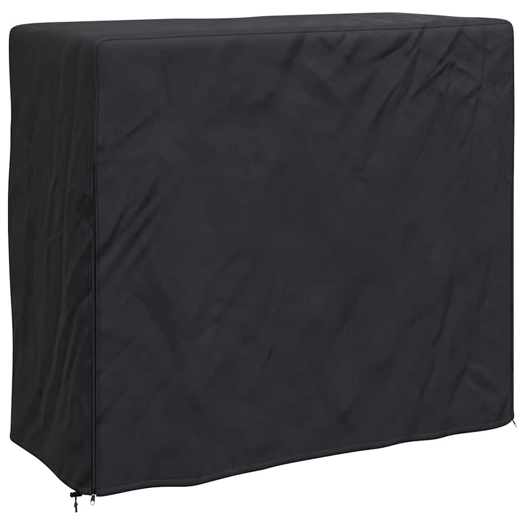 Abdeckung für Kaminholzregal Uni Schwarz 210D Oxford Stoff