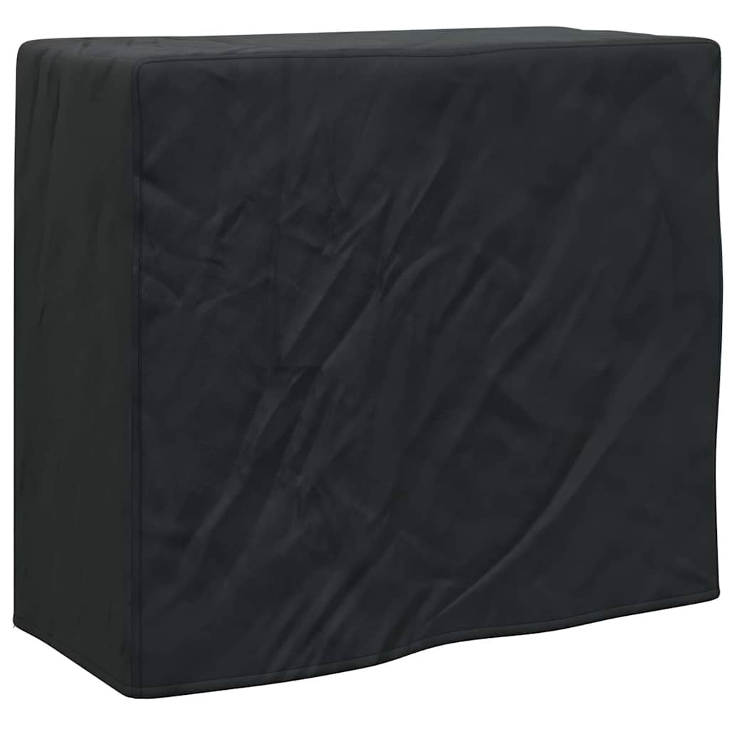 Abdeckung für Kaminholzregal Uni Schwarz 210D Oxford Stoff