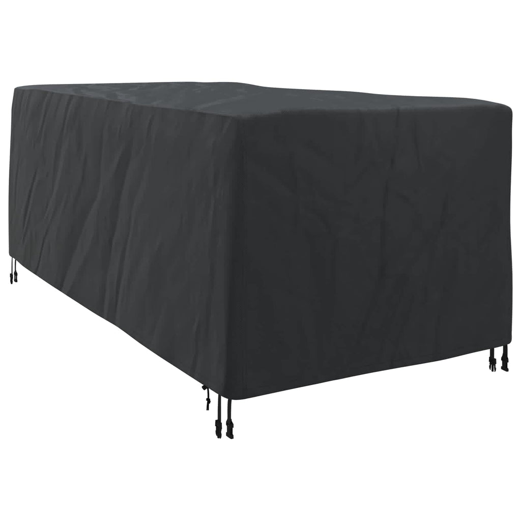 Loungerhülle Uni Schwarz 205 x 100 x 70 cm Stoff