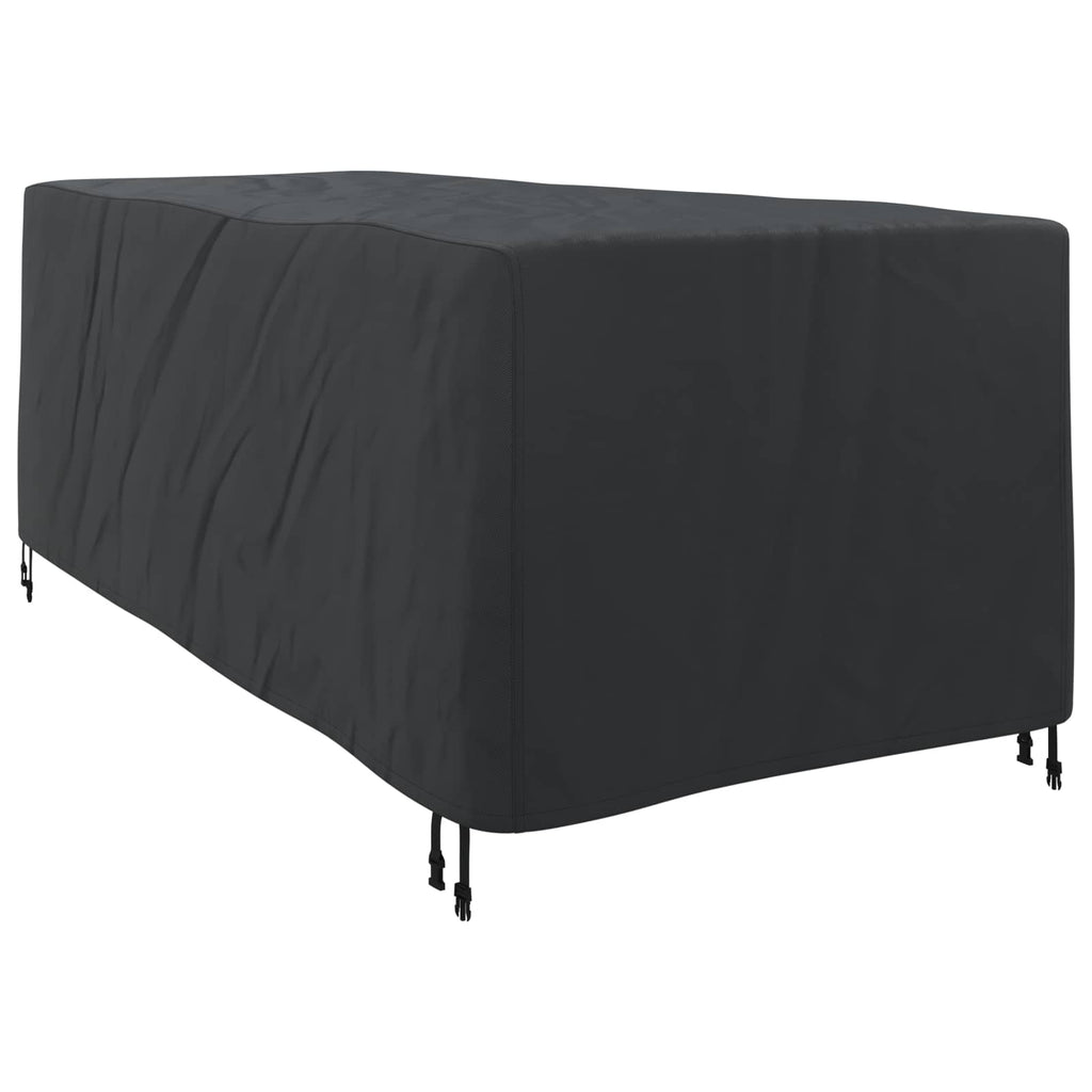 Loungerhülle Uni Schwarz 205 x 100 x 70 cm Stoff