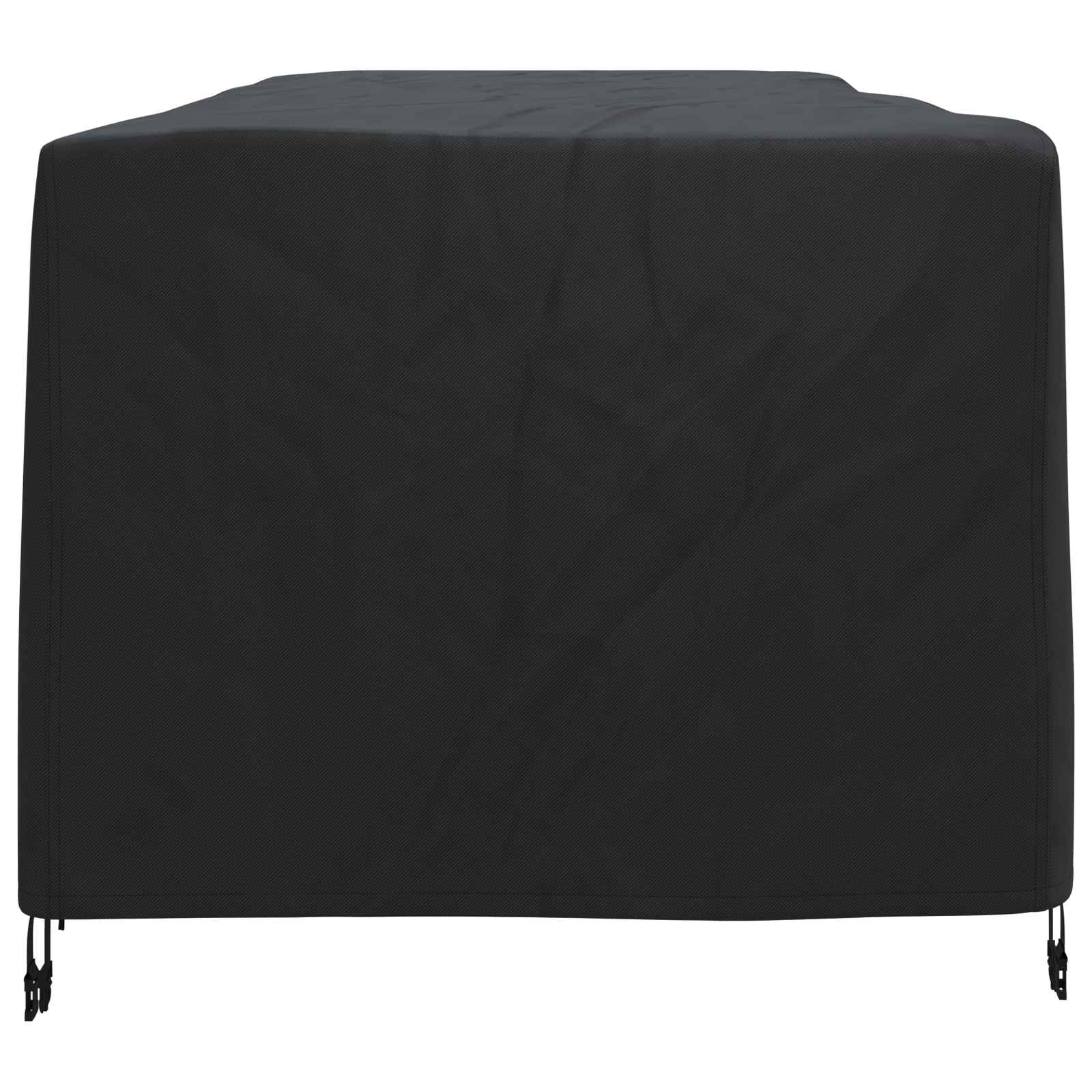 Loungerhülle Uni Schwarz 205 x 100 x 70 cm Stoff