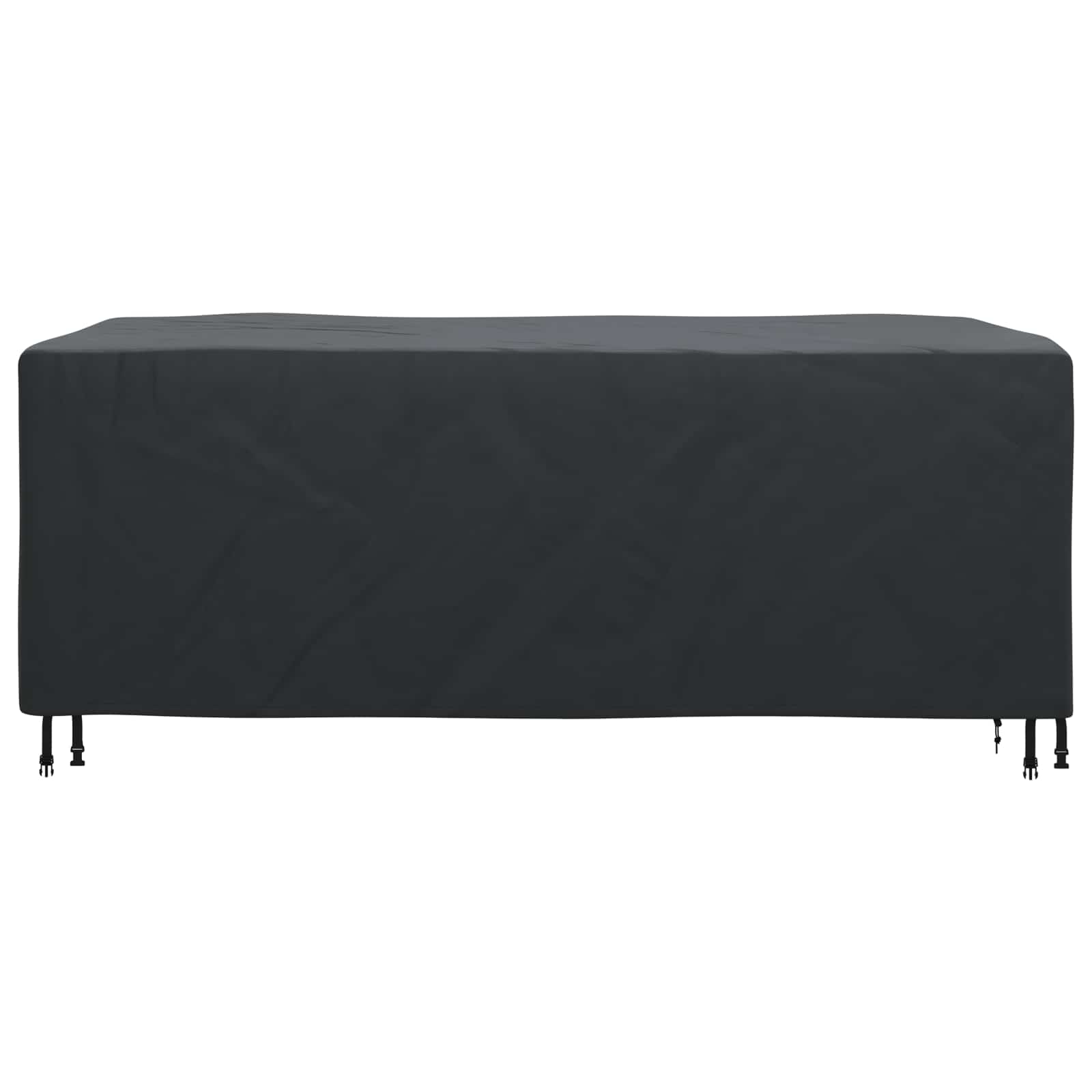 Loungerhülle Uni Schwarz 205 x 100 x 70 cm Stoff