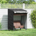 Hollywoodschaukel-Abdeckung 120 x 90 x 155 cm 210D Oxford Stoff