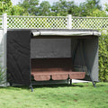 Hollywoodschaukel-Abdeckung 220 x 125 x 170 cm