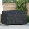 Abdeckung für Gartenbank 165 x 70 x 65 / 94 cm 210D Oxford Stoff