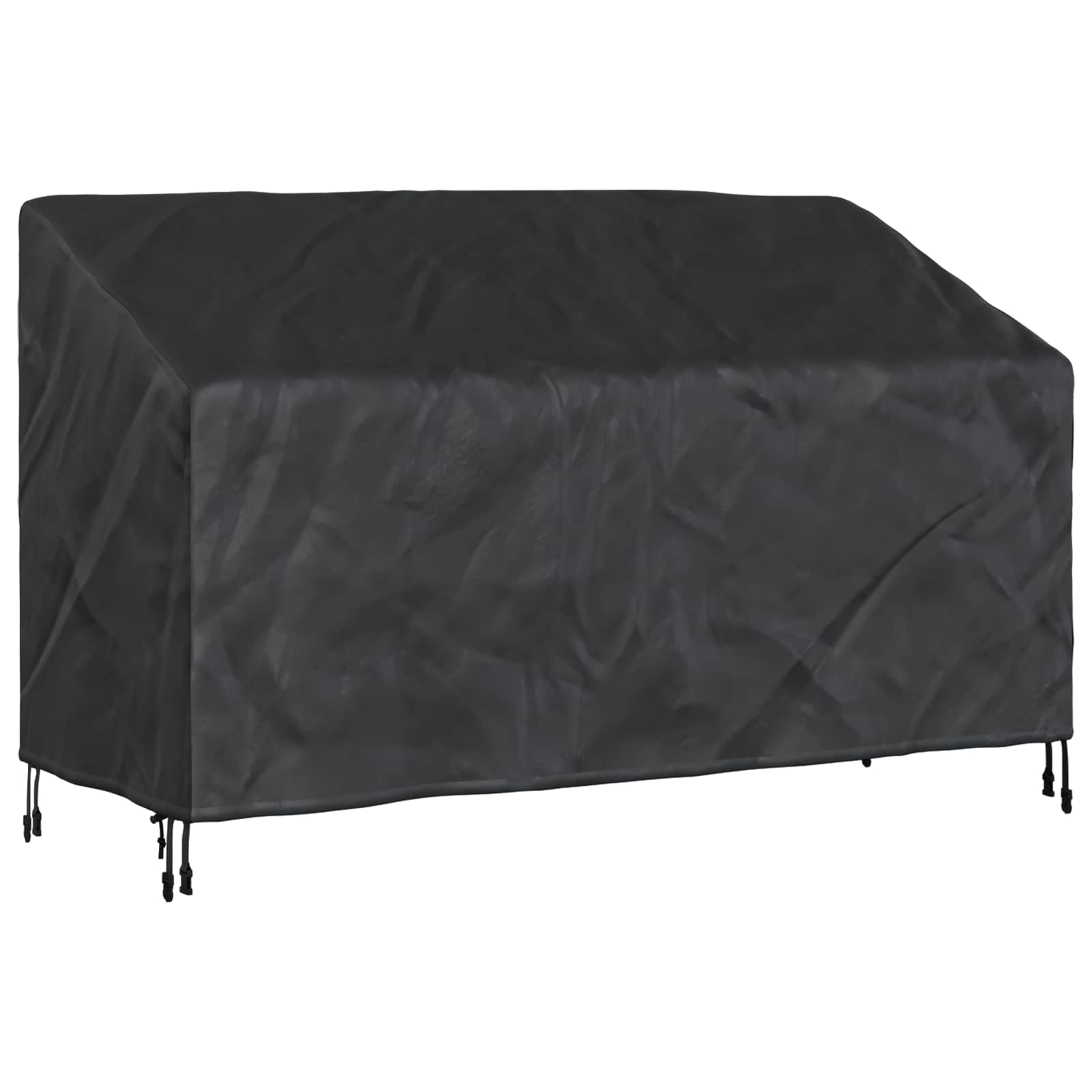 Abdeckung für Gartenbank 165 x 70 x 65 / 94 cm 420D Oxford Stoff