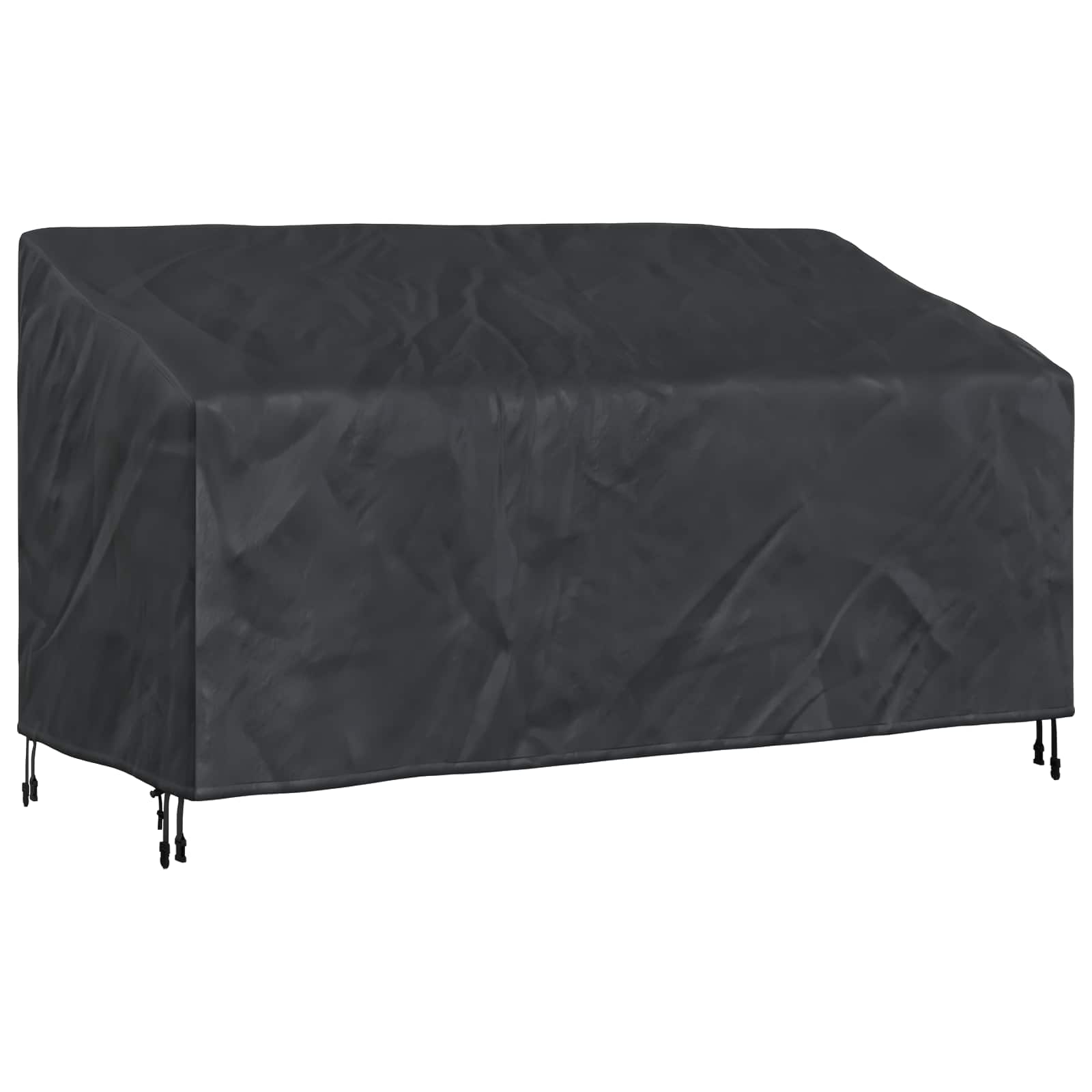 Abdeckung für Gartenbank 185 x 85 x 65 / 94 cm 600D Oxford Stoff