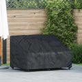 Abdeckung für Gartenbank 130 x 95 x 40 / 80 cm 420D Oxford Stoff