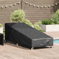 Abdeckung für Möbel für den Outdoor Schwarz 203 x 81 x 63 cm