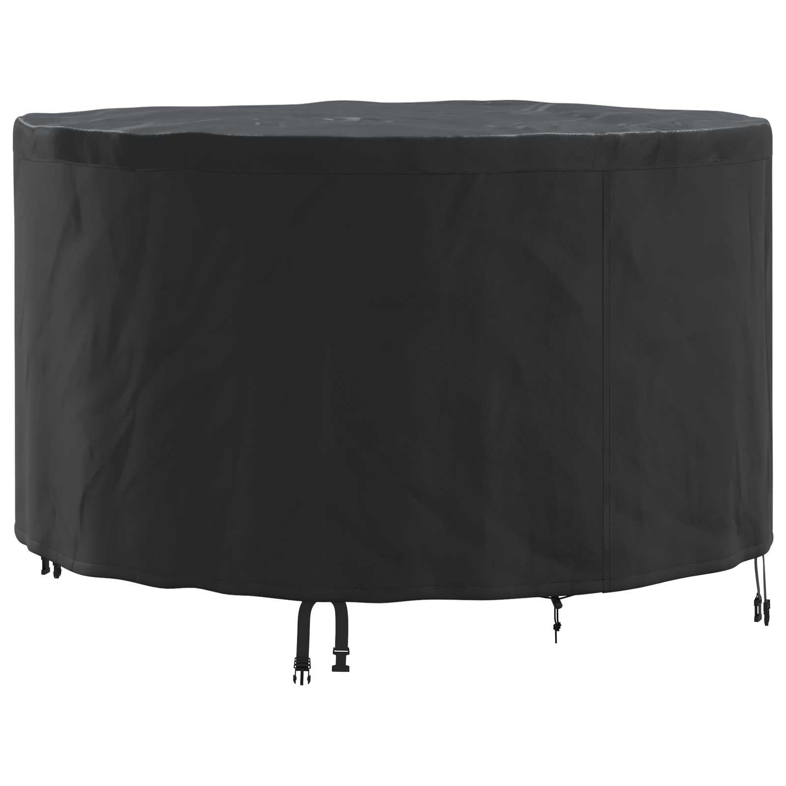 Möbelbezug Schwarz 102 x 102 x 71 cm 420D Oxford Stoff