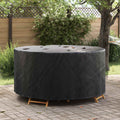 Möbelbezug Schwarz 182 x 182 x 71 cm 420D Oxford Stoff