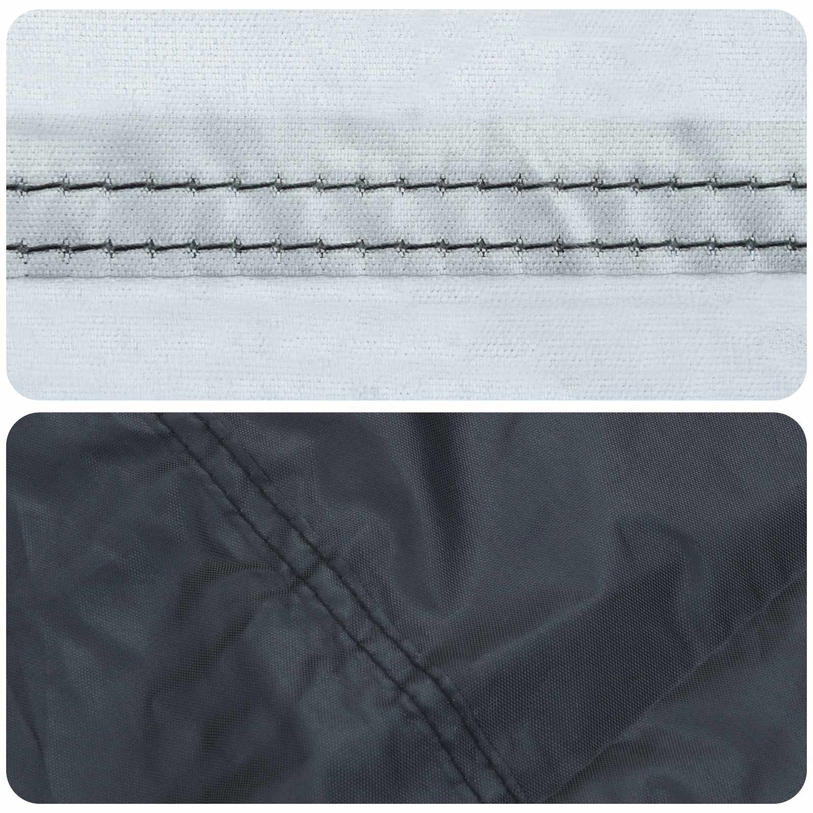 Möbelbezug Schwarz 182 x 182 x 85 cm 210D Oxford Stoff