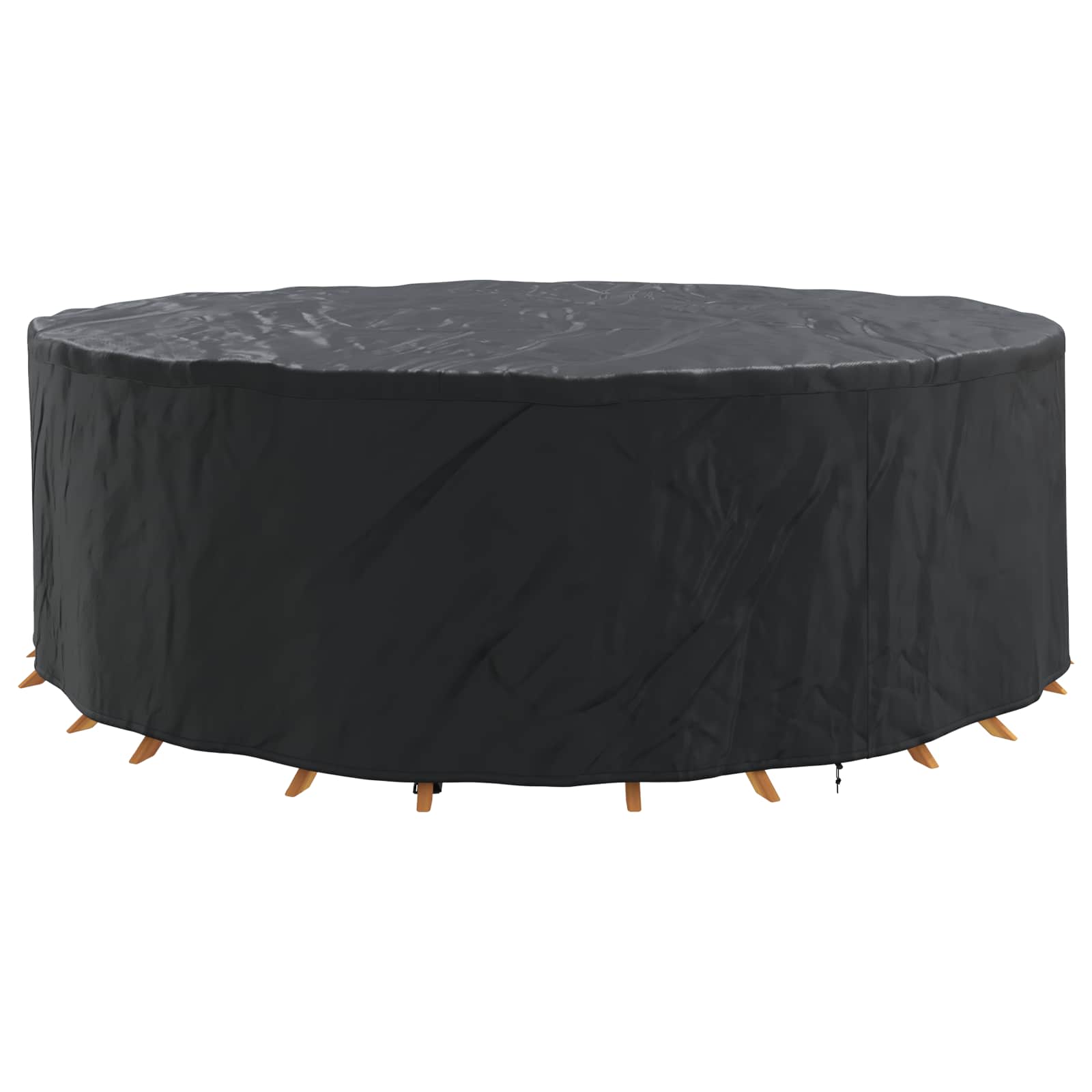 Möbelbezug Schwarz 279 x 279 x 71 cm 210D Oxford Stoff