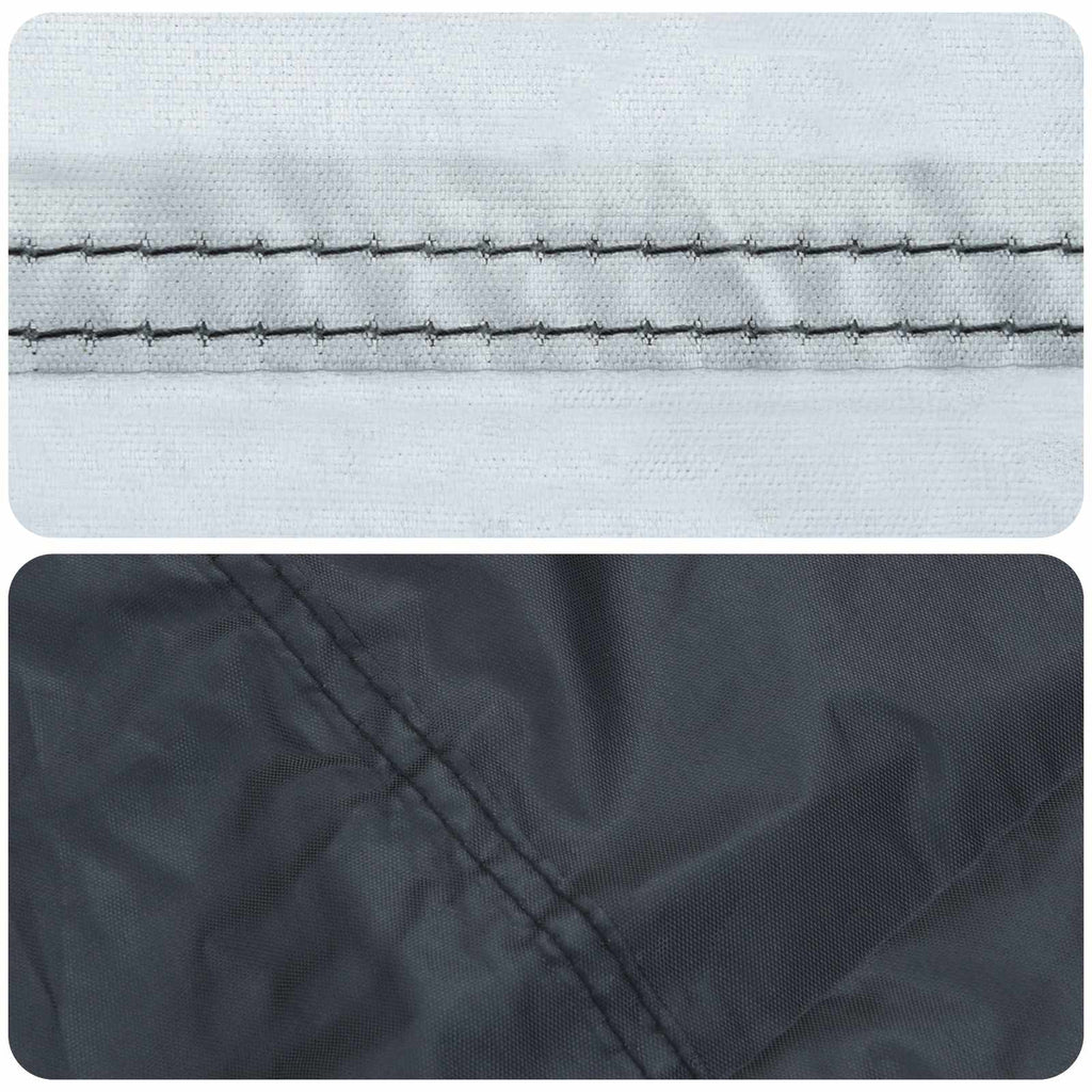 Möbelbezug Schwarz 279 x 279 x 105 cm 210D Oxford Stoff
