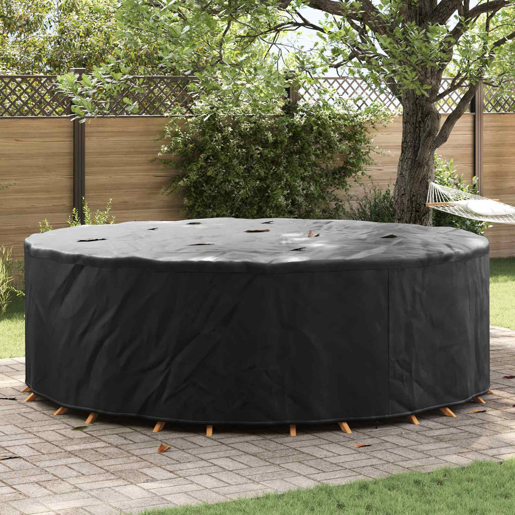 Möbelbezug Schwarz 279 x 279 x 105 cm 420D Oxford Stoff