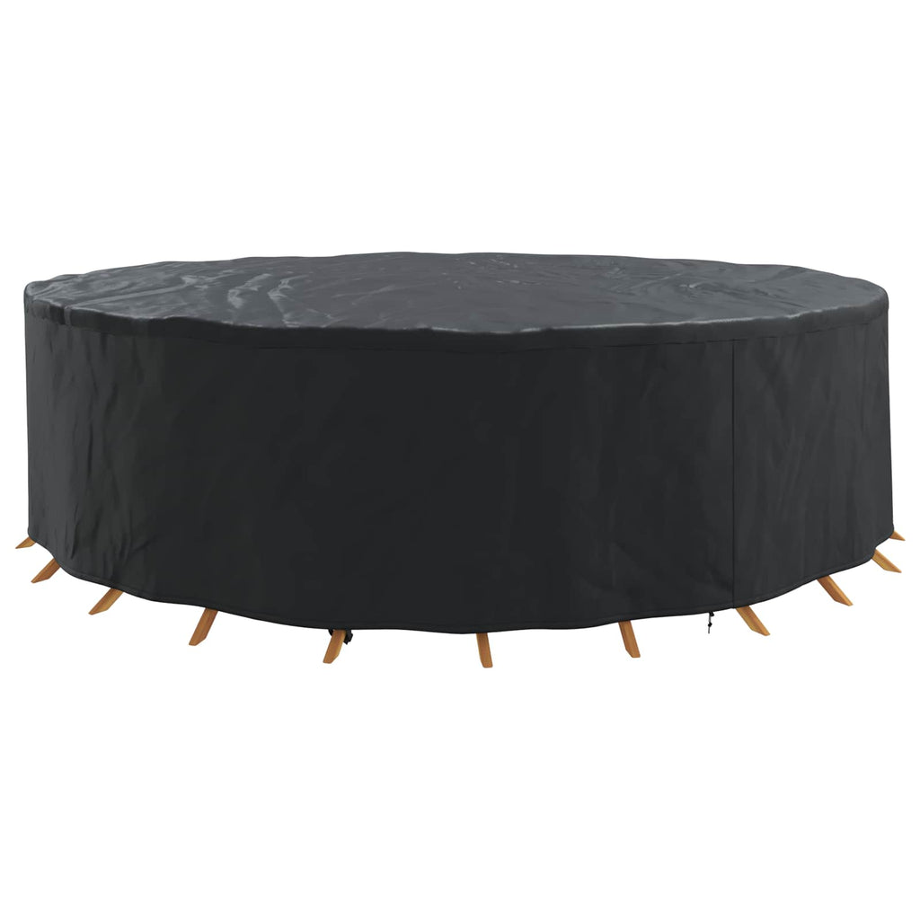 Möbelbezug Schwarz 320 x 320 x 85 cm 210D Oxford Stoff